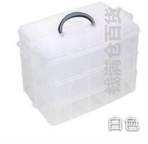 Hunter speed toy magic explosion animal car God burst toolbox storage box 3 layers detachable transparent box plastic