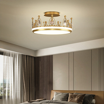 2021 new crown bedroom light modern minimalist net red living room main sleeper light luxury restaurant chandelier room lamp