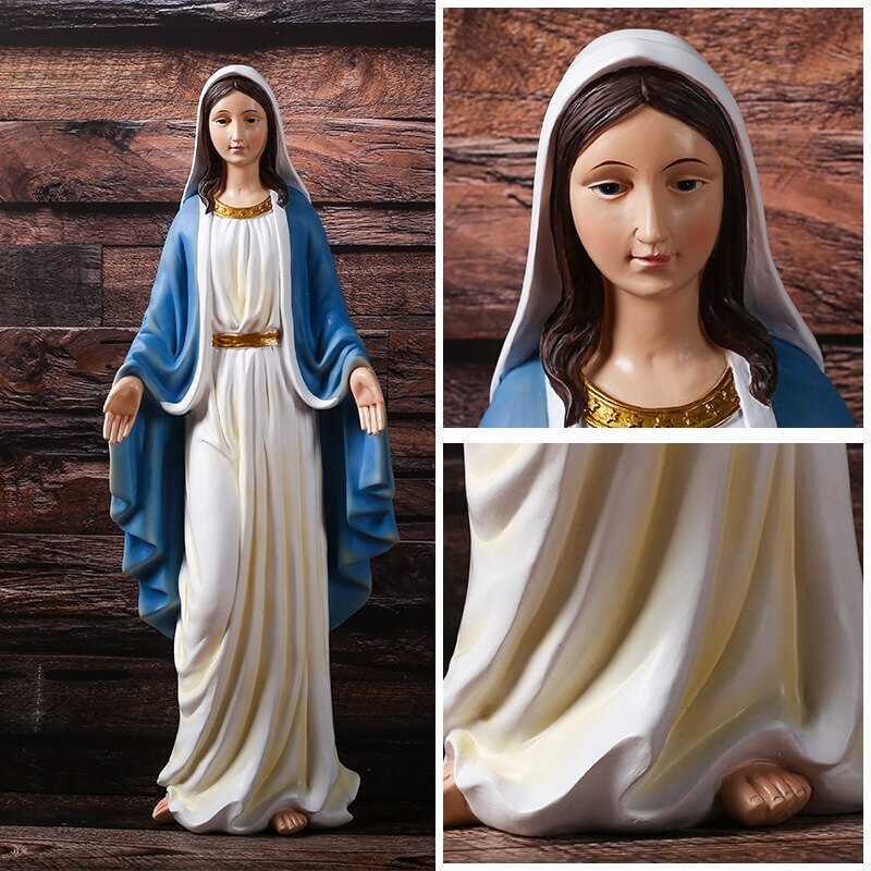 Catholic Christian holy relics home living room supplies car ornament ornaments Virgin Mary statue Jesus New Year gifts