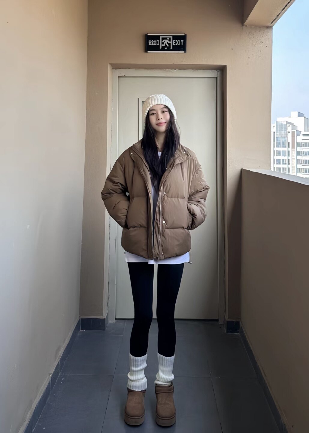 小野和子春季鲨鱼裤 薄款塑形收腹提臀 瑜伽外穿两相宜 高腰设计拉长比例