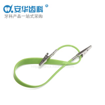 Anhua dental dental scarf clip Silicone rubber dentist apron clip Oral material consumables Disposable towel