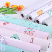 Cartoon Wall Paper Self Sticking Living Room Bedroom Cozy Children Room Background Wall Restaurant Dorm Waterproof Damp pvc stickers