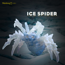 Wantmoin Ice Spider Toys Simulation Animal Model Magic World Mythology Animal Children Gift Gift