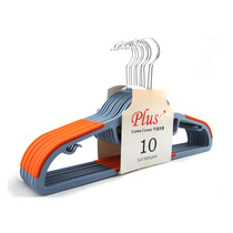 Korean plastic adult clothes stand non-slip traceless hangers drying bedroom hangers household clothes hanger adhesive hook