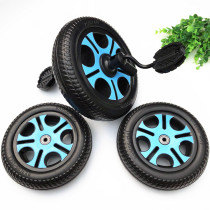 Baby Carriage childrens tricycle accessories front and rear wheels baby bicycle trolley wheel toy wheel foam tire