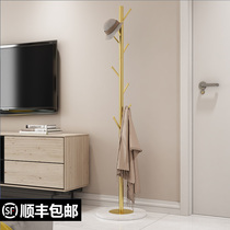 Nordic coat rack floor-to-ceiling bedroom hanger foyer simple clothes shelf living room simple modern household hanger