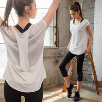 Professional Yoga Service Women Summer Thin style Temperament Slim Sexy Beginners Fitness Room Speed Dry Mesh Yarn Sports Suit