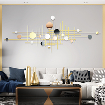 Nordic wrought iron luxury home living room wall decoration background wall creative bedroom metal decorative wall wall hanging art pendant