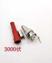 High quality MHV SHV high voltage 3000V BNC Q9-3000V connector High frequency coaxial connector