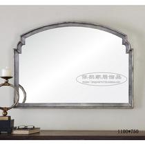 European creative bathroom mirror Chinese toilet mirror wash mirror vanity mirror Wall Wall Wall decorative mirror can be customized