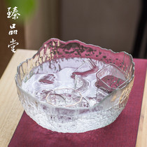 Zhen Pintang large glass washing hammer glass tea washing pure handmade kung fu tea accessories water glass