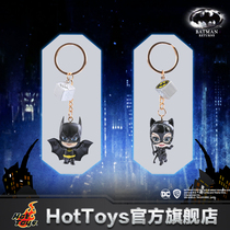 HotToys Batman return Batman Catwoman Mini doll keychain pendant toy