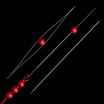 Wen play hand string Buddha beads wear beads lead needle Jewelry needle accessories tool threading DIY second wear crystal elastic thread needle