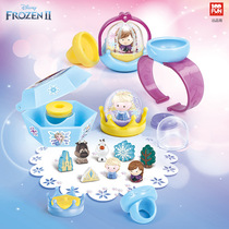 Frozen 2 doll handmade doll blind box crystal ball diy set Magic anime bracelet Girl Toy