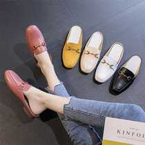 2020 new gold Tai Sheng new cow leather fashion womens half slippers A156