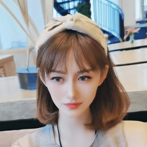 ins face small wide-sided hairband Korean Net red hair band female temperament hairpin simple Joker go out to wash face headband