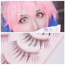NK の shop)) Brides makeup Japans original single Japanese super long slender false eyelash round eye Electric Eye) five pairs