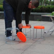 Reinforced stool 26cm high thick non-slip bench adult 30cm high household economy night market solid
