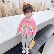 Female Baby Ocean Qi Autumn Clothing Three Sets Baby Super Cute Spring Autumn Season Suit 1 Casual Child Clothing Trendy Kid Cardio-shirt 9