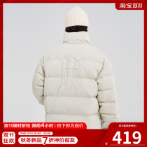 FPA three-dimensional embossed embroidered down jacket winter loose warm casual retro American street jacket for men and women