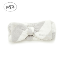 gelato pique22 spring new womens headband stripe soft bow wash face wash hair band PWGA221524