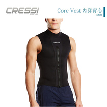 Italy CRESSI CORE VEST 3MM diving suit warm VEST diving VEST