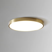 Rear modern living room bedroom full copper ceiling light round room light modern minima corridor gangway balcony suction dome light