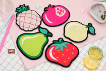 Free Cut Tropical Fruit Cup Mat Insulation Mat Table Mat Unwoven Fabric Handmade Diy Make Creative Material Bag
