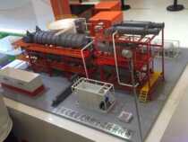 Machinery and equipment model production custom industrial dynamic demonstration of fire anti-simulation oil well frame Beijing model