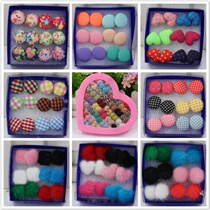 Girls student trinkets (color random) Personality fashion Korean earrings earrings PEDs cloth flannel cloth