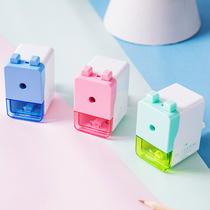 Deli 0744 Pencil sharpener Pencil sharpener Pencil sharpener Hand-held pencil sharpener Cartoon cute student pencil sharpener Pen sharpener Pencil sharpener Pencil sharpener planer pen sharpener Large pencil sharpener Primary school stationery