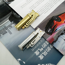 Fireworks Spark Spark handmade brass trench retro kerosene lighter net red shake sound creative custom gift