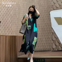 2021 spring and summer new net red temperament retro suit dress female tide high-end customization