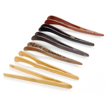 Mingfeng tea set Kung Fu Tea Road Bamboo tea clip Kung Fu tea set Ebony tea clip Chicken wing wood tea clip Solid wood
