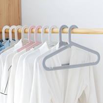 Mrs. Wisdom Simple Wardrobe Hangers Unscarred Household Plastic Adult Clothes Hangers Thickened Hangers 4