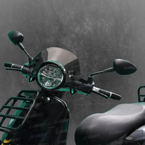 FANGSTER card dream Vespa gts300 modified carbon fiber front windshield competitive small windshield black
