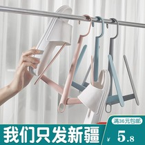 Xinjiang balcony shoe drying rack hook multifunctional household shoe drying rack outdoor windproof hanger shoe hook