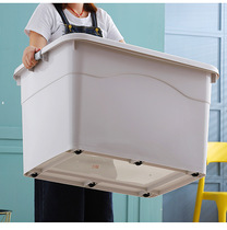 Dumping oversized plastic crate clothing Quilt Containing Finishing Box Toy Box Underwear Mega storage box