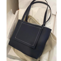 2022 new commuter tote bag Caballier31 leather shoulder bag full leather shopping bag