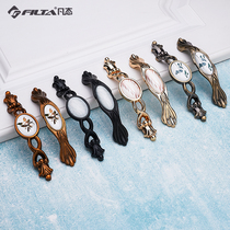 New Chinese antique cabinet door glass handle American light luxury retro style Drawer Wardrobe handle small handle