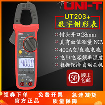 UT203 Digital clamp meter High precision digital multimeter Resistance ammeter AC and DC universal meter