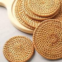 Teacup mat non-slip insulation mat bowl mat tea ceremony coaster teapot mat mat mat anti-scalding pot mat resistant