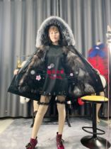 Parker 2019 new actress star with the same fox hair liner parka long fur coat winter