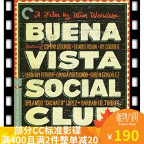 Spot Blu-ray CC866 Luce Fusheng recording Buena Vista Social Club lock A English word US plastic box