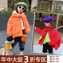 (In the middle of the year the big promotion will not be changed) Winter clothing childrens bread clothing female treasure foreign gas short cotton coat