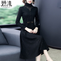 Your Lady Gapped Thickened Tandem Dress Children Dress Spring Autumn Clothes 2022 New High-end Temperament Spring style Bottoms Dress