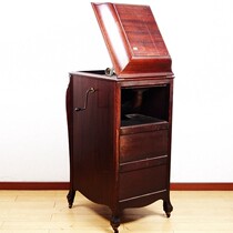 1910S Western Antique Dog Victor Victor landing cabinet 78 turned to rock the granular tape