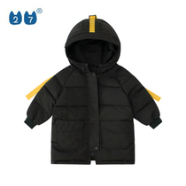Brand Tailstock 2022 Autumn Winter New Childrens Clothing Children Cotton Jersey Boy Hooded Boy Coats Thickened Clothes