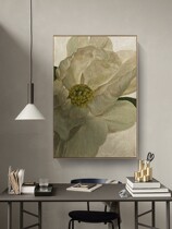 Pure Hand Painted Retro Flower Oil Painting Hyun Guan Entrance Decoration Painting Restaurant Background Wall Light Extravagant Painting Large Mural Painting