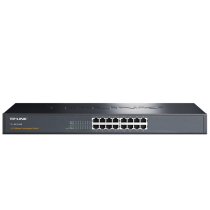 TP-LINK TL-SF1016S 100 megabit 16-port network switch second floor non-network management switch rack-mounted Enterprise office Hotel Hotel broadband network network split-line shunt